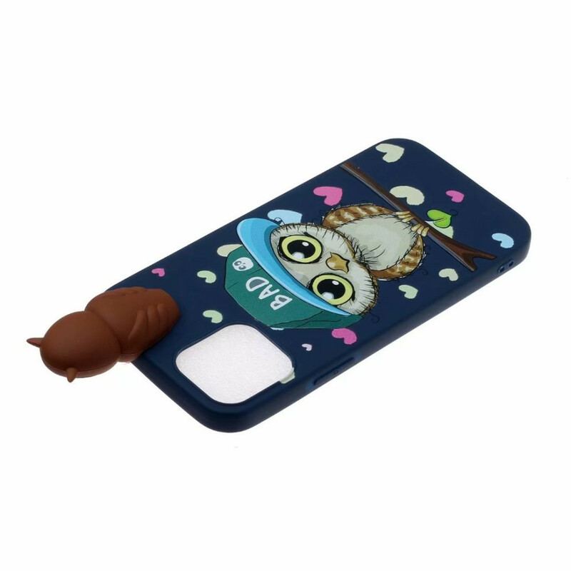 Coque iPhone 13 Pro Max 3D Bad Hibou