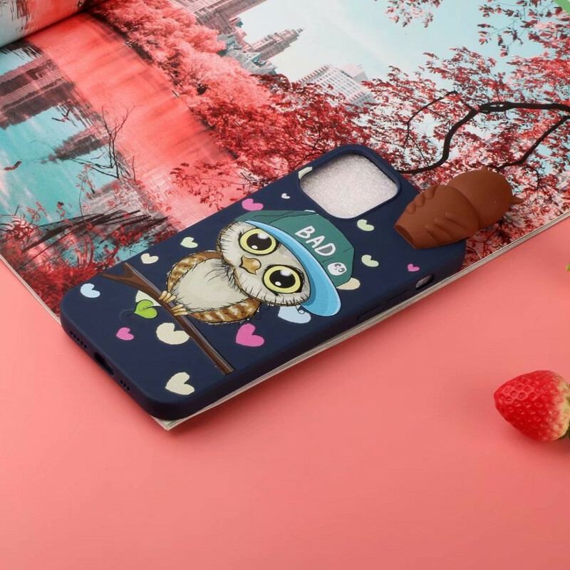 Coque iPhone 13 Pro Max 3D Bad Hibou