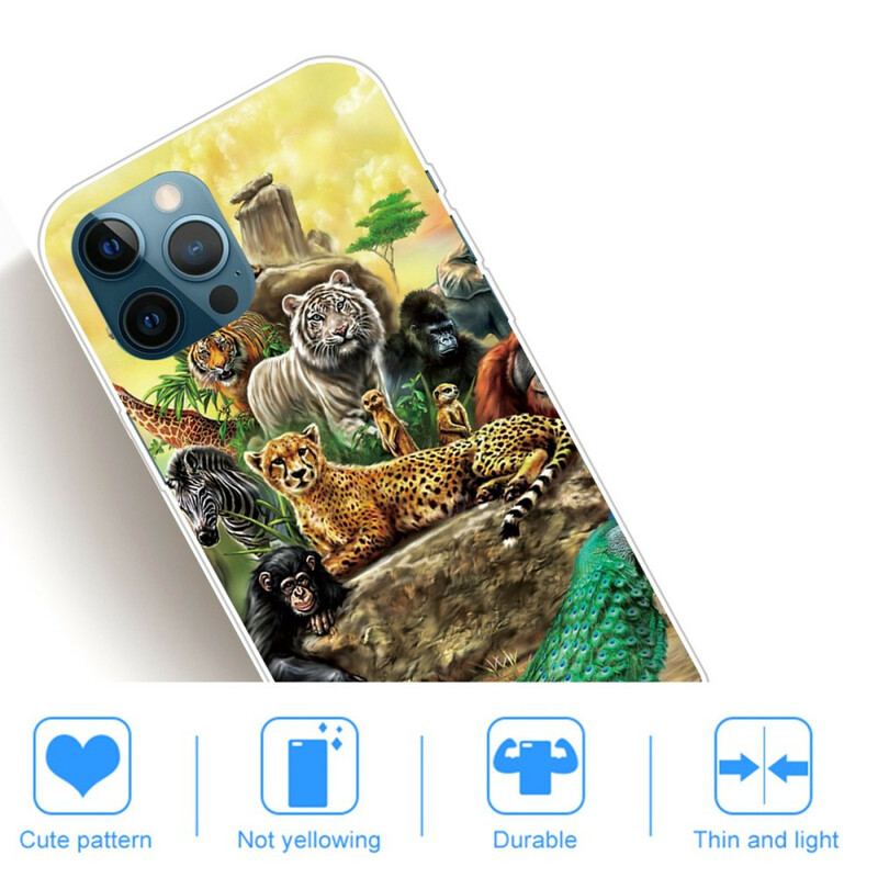 Coque iPhone 13 Pro Max Animaux Safari