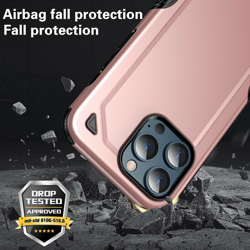 Coque iPhone 13 Pro Max Armor Effet Métal