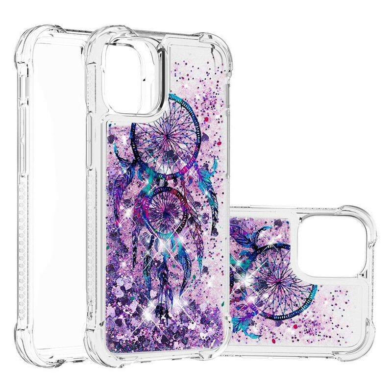 Coque iPhone 13 Pro Max Attrape Rêves Paillettes