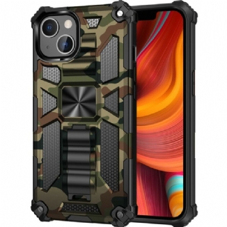 Coque iPhone 13 Pro Max Camouflage Support Amovible