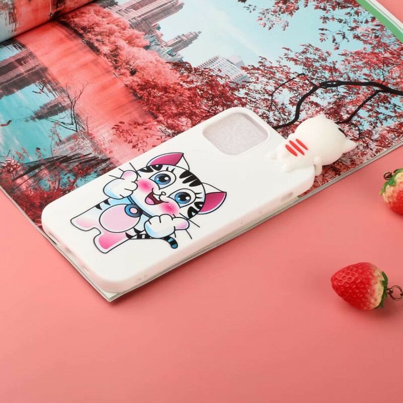 Coque iPhone 13 Pro Max Chat Fun 3D