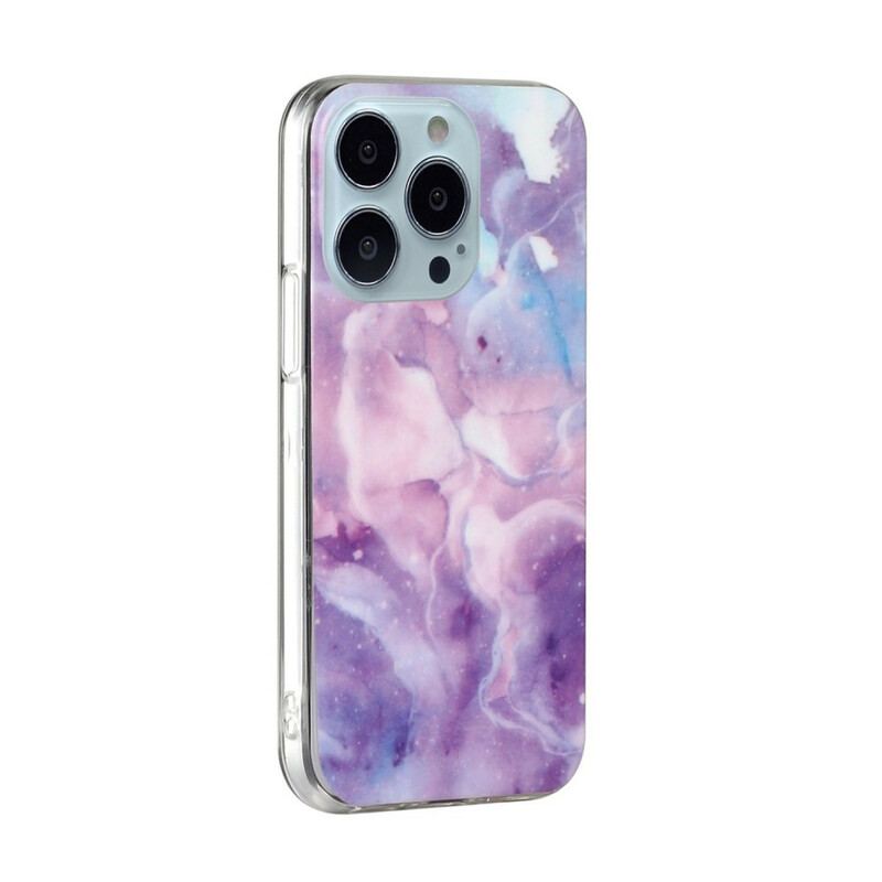 Coque iPhone 13 Pro Max Déclinaison Marbre