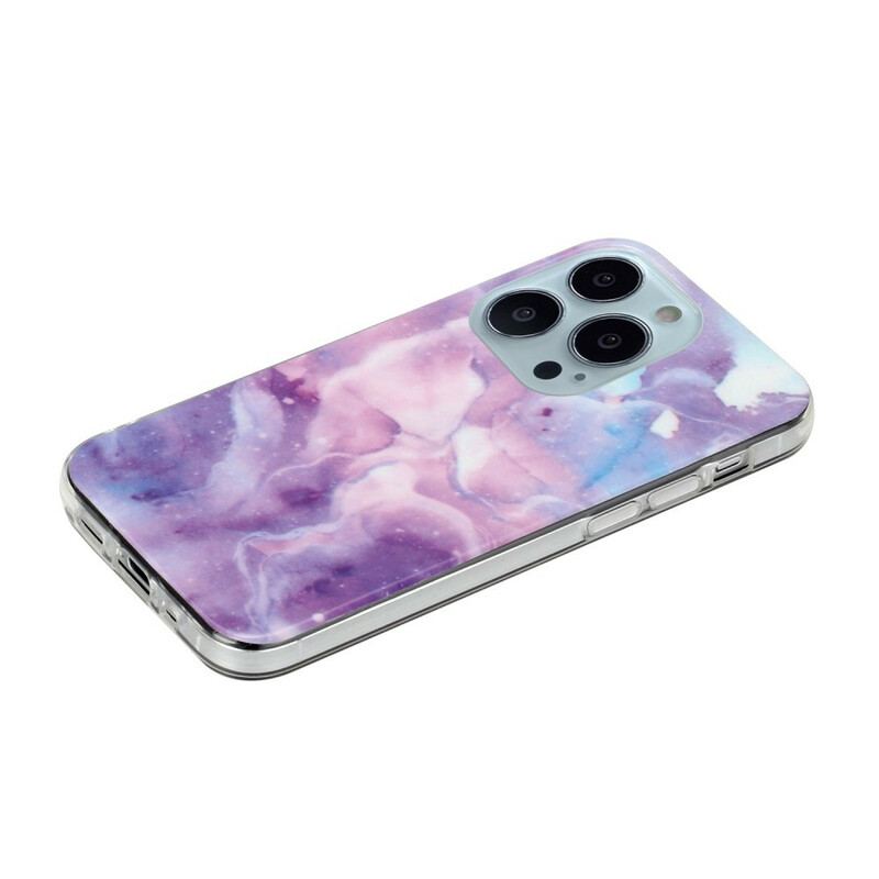 Coque iPhone 13 Pro Max Déclinaison Marbre