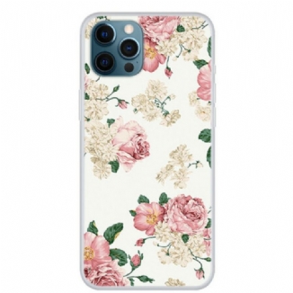 Coque iPhone 13 Pro Max Fleurs Liberty