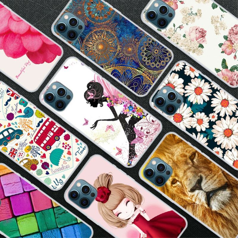 Coque iPhone 13 Pro Max Fleurs Liberty