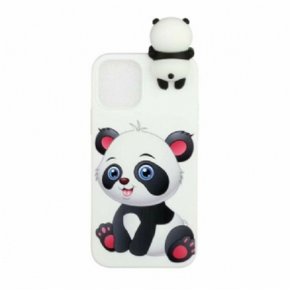 Coque iPhone 13 Pro Max Mignon Panda 3D