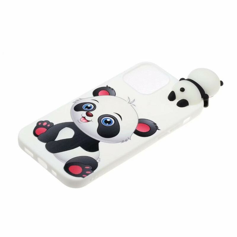 Coque iPhone 13 Pro Max Mignon Panda 3D