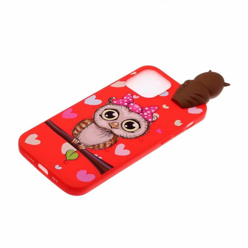 Coque iPhone 13 Pro Max Miss Hibou 3D