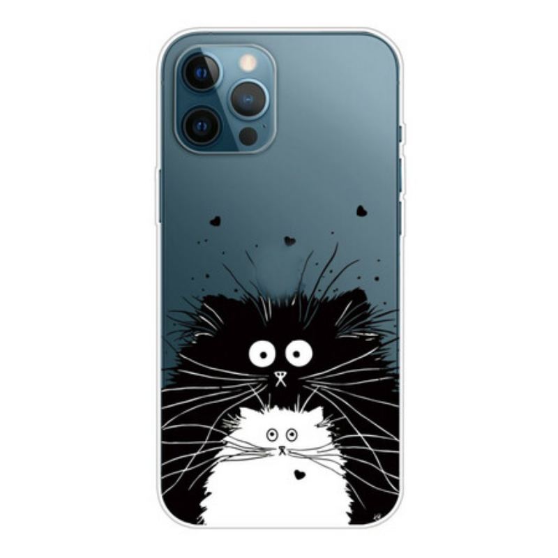 Coque iPhone 13 Pro Max Regarde les Chats