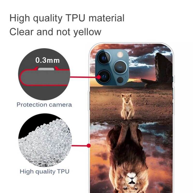 Coque iPhone 13 Pro Max Rêve de Lionceau