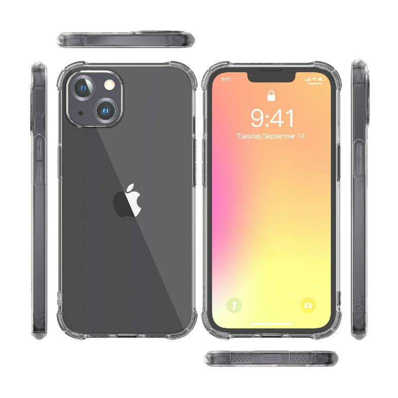 Coque iPhone 13 Pro Max Transparente LEEU Coussins Protecteurs