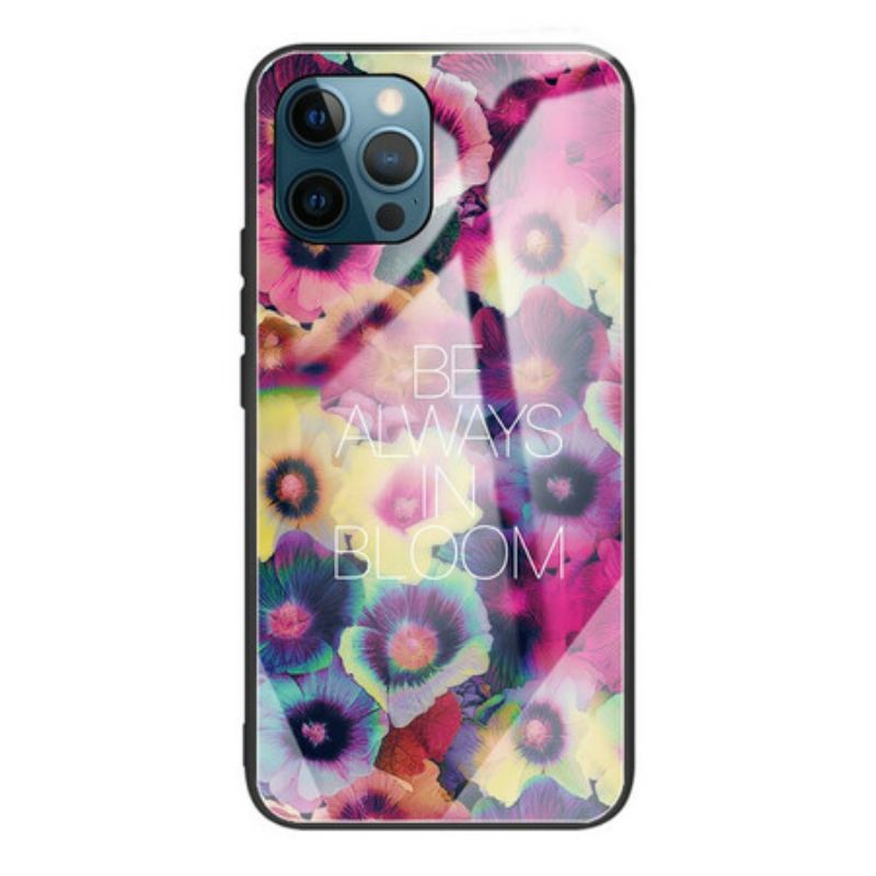 Coque iPhone 13 Pro Max Verre trempé Be Always in Bloom