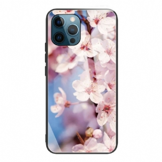 Coque iPhone 13 Pro Max Verre Trempé Fleurs Réalistes