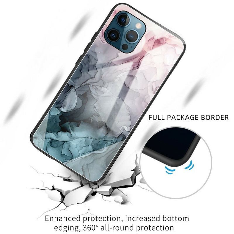 Coque iPhone 13 Pro Max Verre Trempé Marble