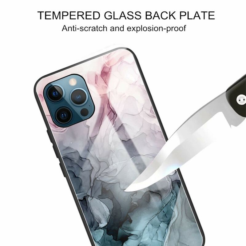 Coque iPhone 13 Pro Max Verre Trempé Marble