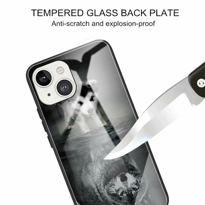 Coque iPhone 13 Pro Max Verre Trempé Rêve de Chiot