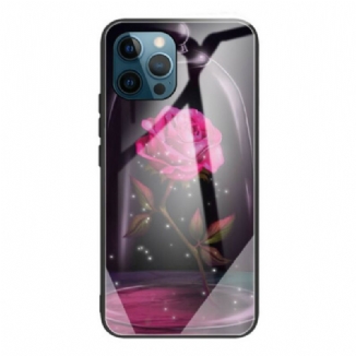 Coque iPhone 13 Pro Max Verre Trempé Rose Magique