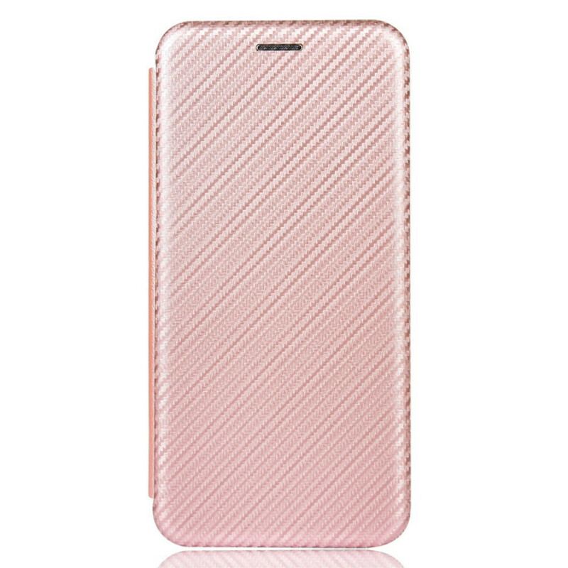 Flip Cover iPhone 13 Pro Max Fibre Carbone