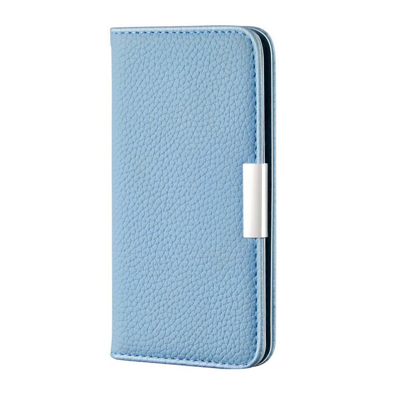 Flip Cover iPhone 13 Pro Max Simili Cuir Litchi Ultra Chic