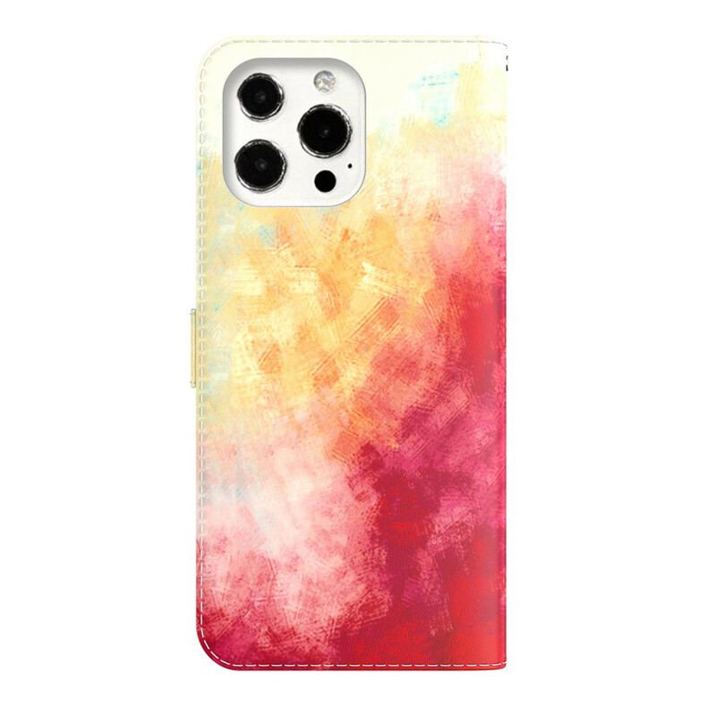 Housse iPhone 13 Pro Max Aquarelle