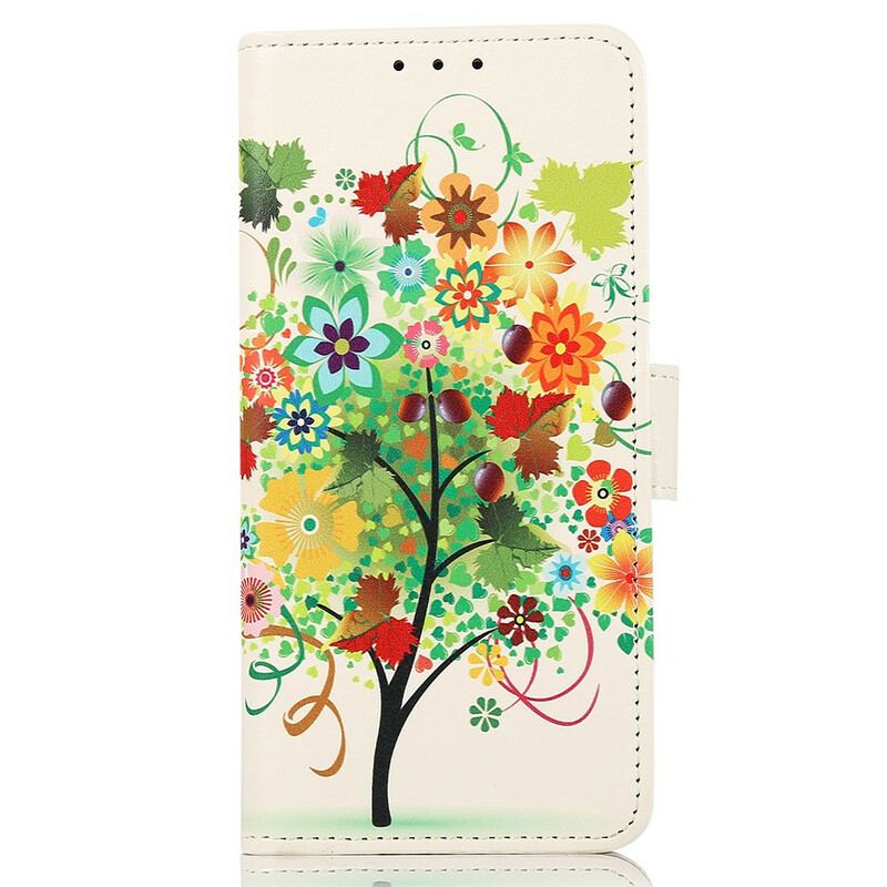 Housse iPhone 13 Pro Max Arbre Fleuri