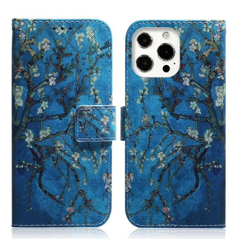 Housse iPhone 13 Pro Max Branche d'Arbre Fleuri