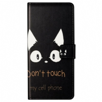 Housse iPhone 13 Pro Max Don't Touch My Cell Phone