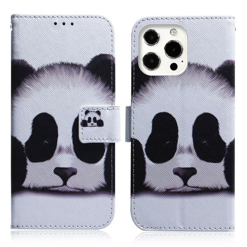 Housse iPhone 13 Pro Max Face de Panda