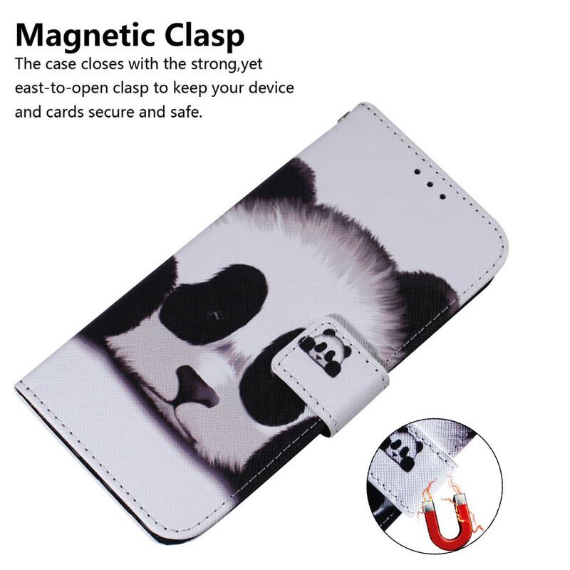 Housse iPhone 13 Pro Max Face de Panda