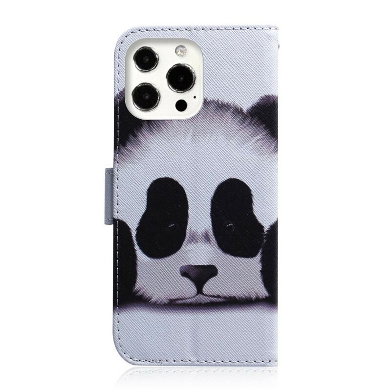 Housse iPhone 13 Pro Max Face de Panda