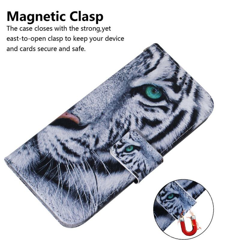 Housse iPhone 13 Pro Max Face de Tigre