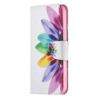 Housse iPhone 13 Pro Max Fleur Aquarelle