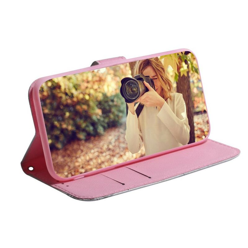 Housse iPhone 13 Pro Max Fleur Vieux Rose