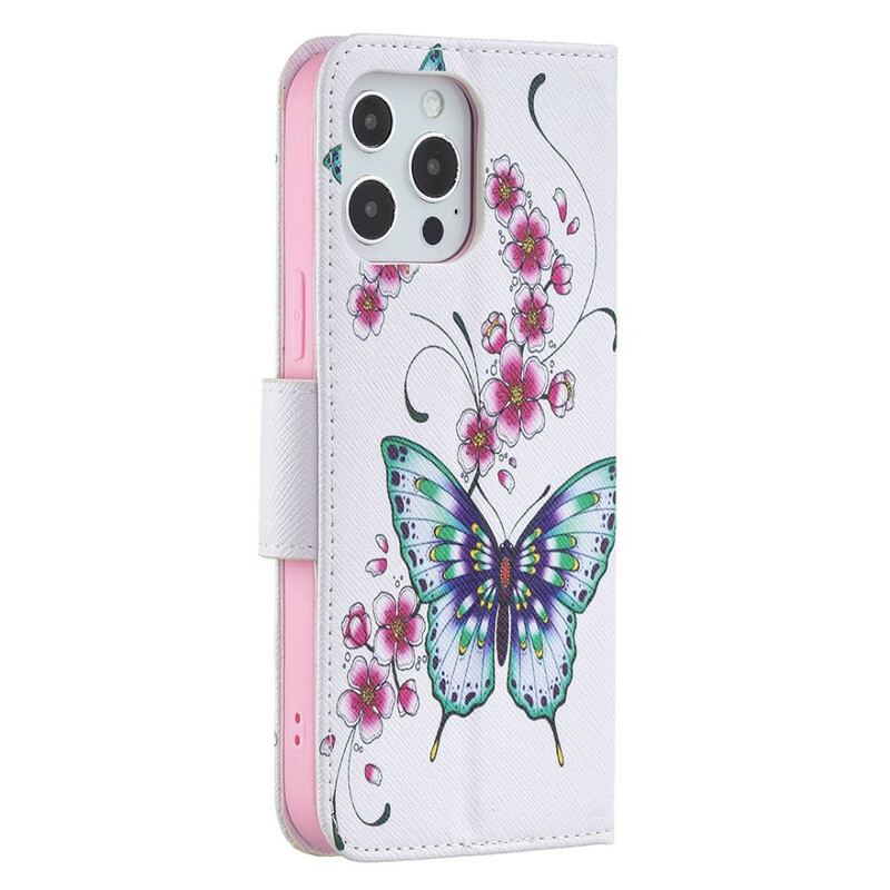 Housse iPhone 13 Pro Max Incroyables Papillons