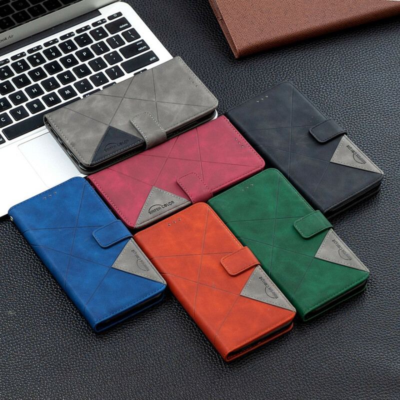 Housse iPhone 13 Pro Max Triangles Binfen Color