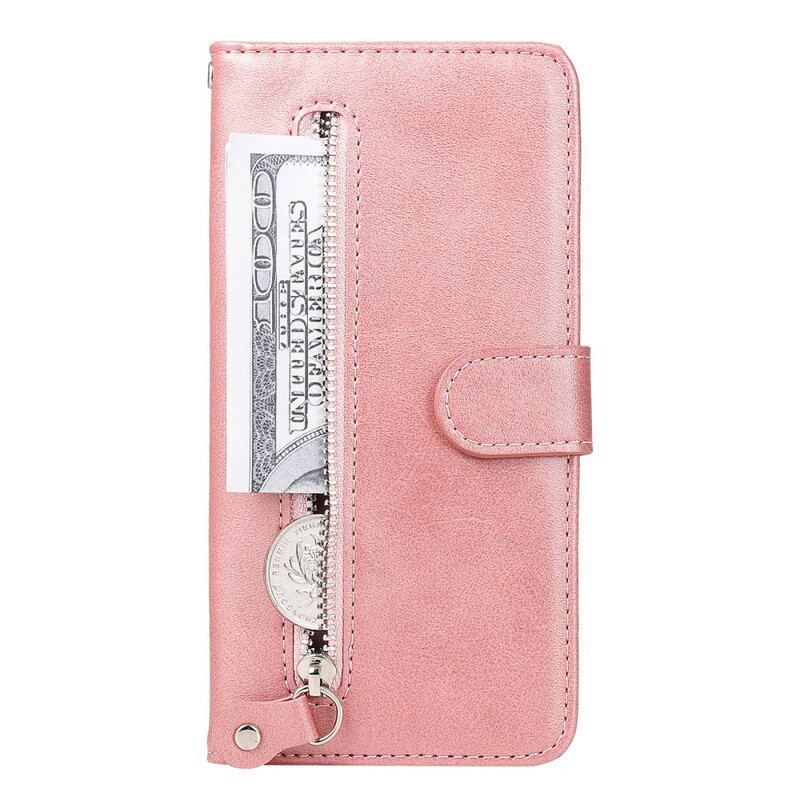 Housse iPhone 13 Pro Max Vintage Porte-Monnaie