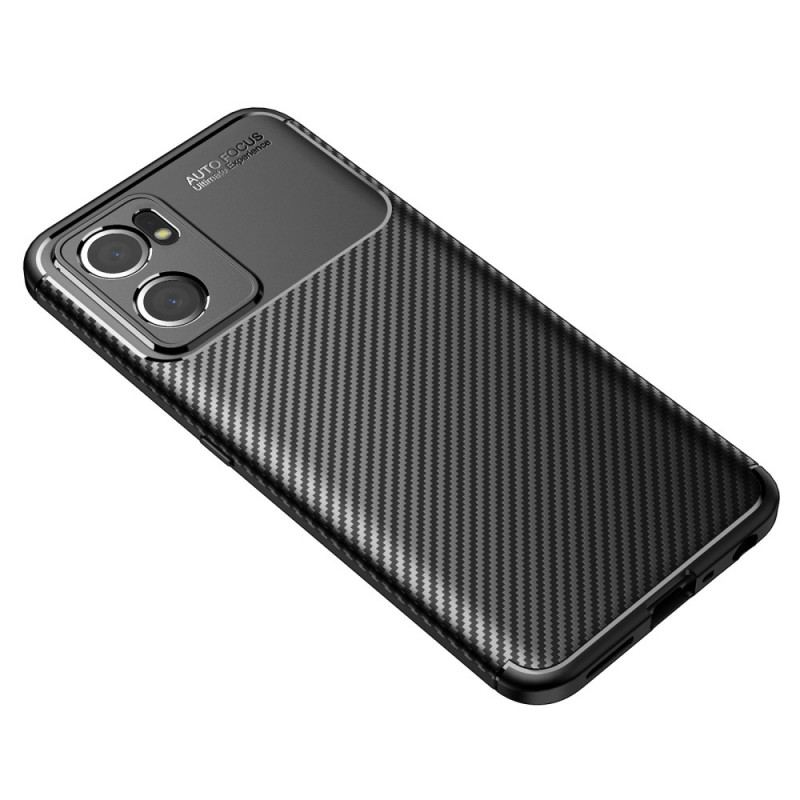 Coque Oppo Find X5 Lite Fibre Carbone Brossée