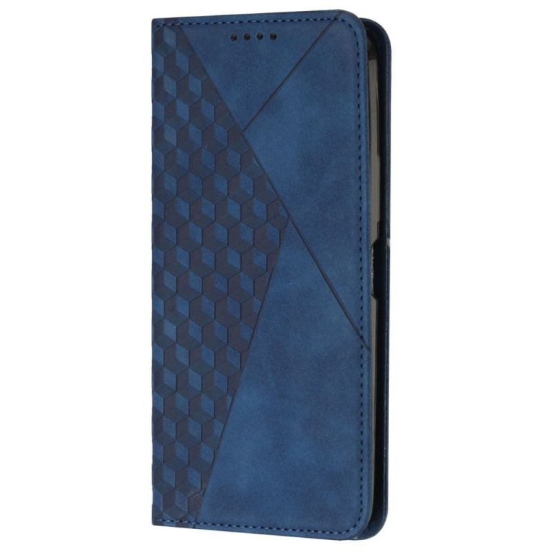 Flip Cover Oppo Find X5 Lite Simili Cuir Motif