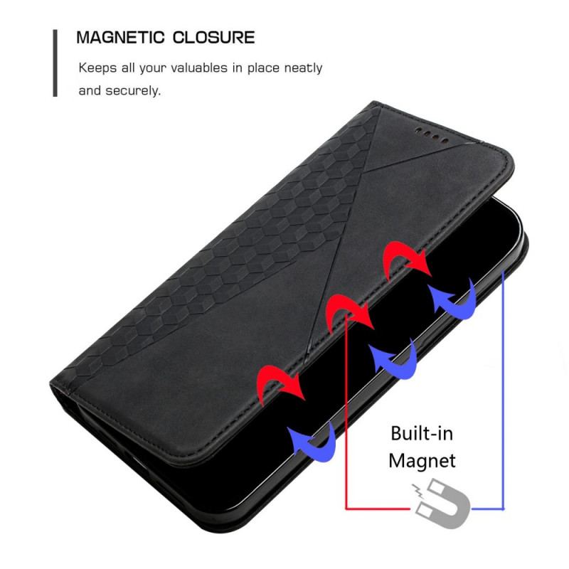 Flip Cover Oppo Find X5 Lite Simili Cuir Motif