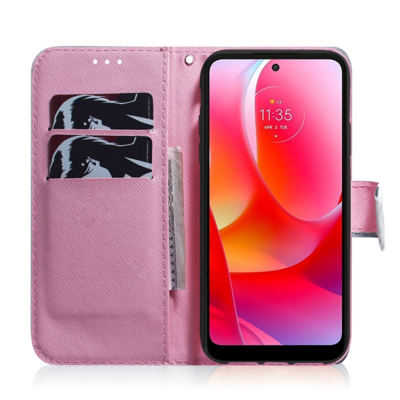 Housse Oppo Find X5 Lite Fleur Vieux Rose