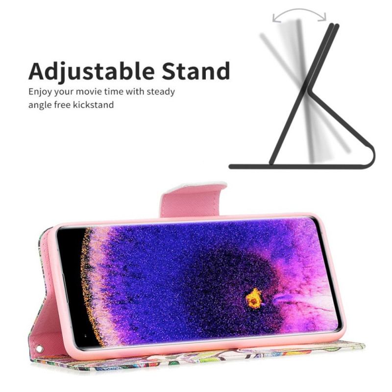 Housse Oppo Find X5 Lite Peinture Arbre