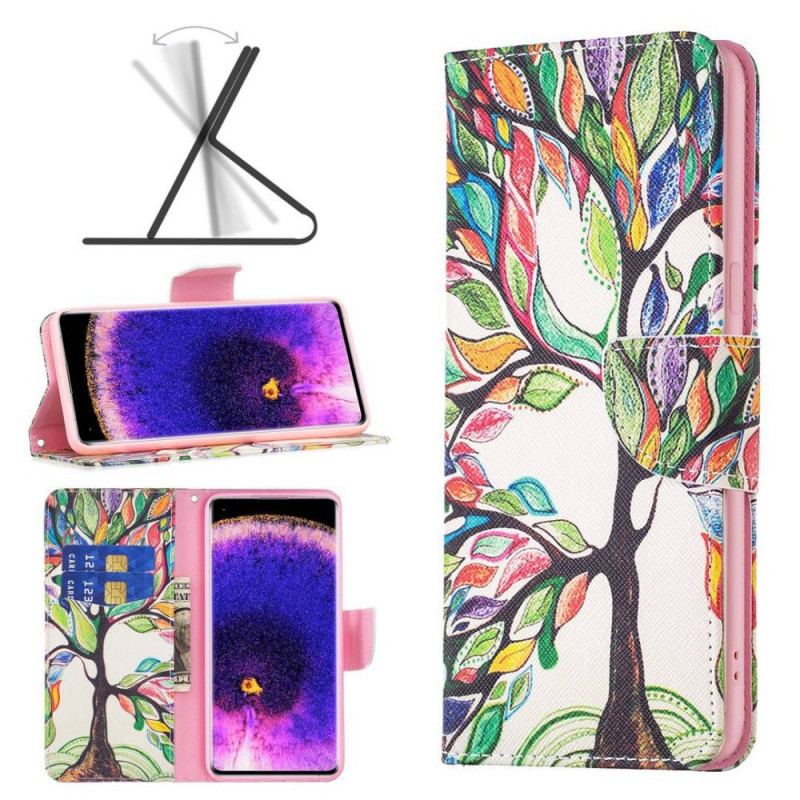 Housse Oppo Find X5 Lite Peinture Arbre