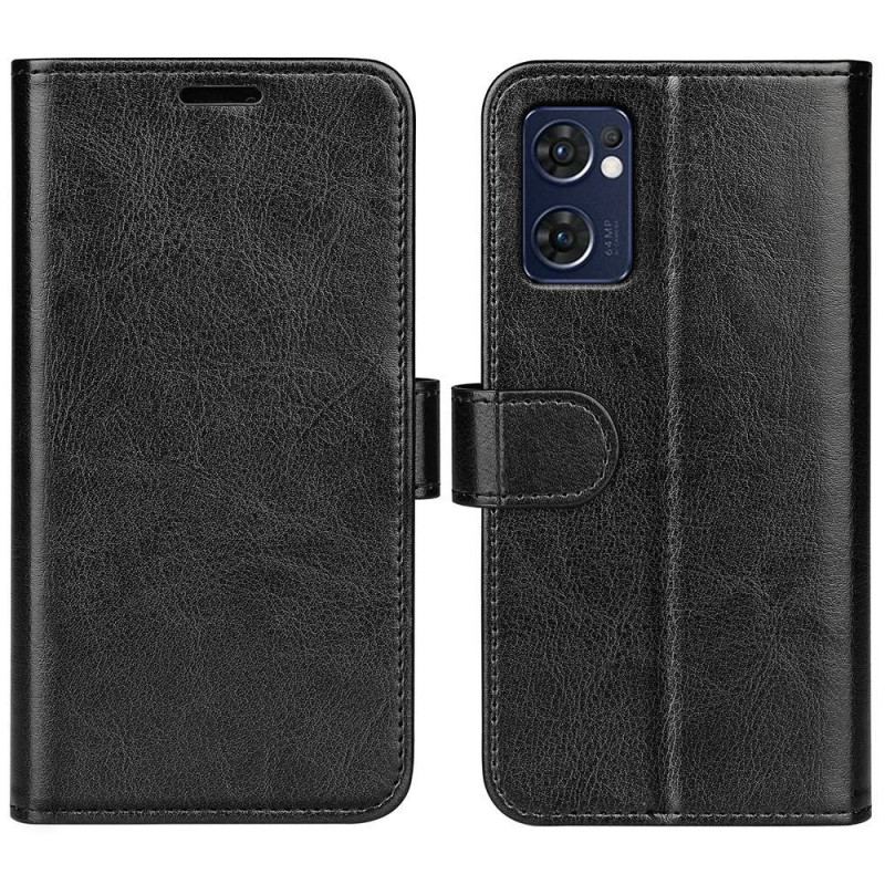 Housse Oppo Find X5 Lite Style Cuir Vintage