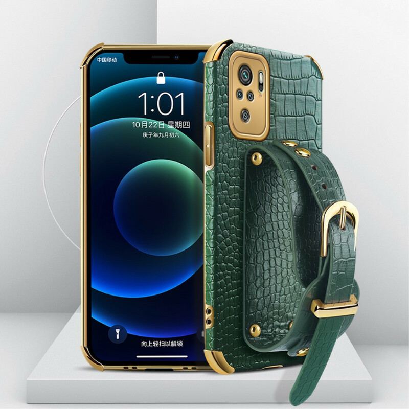 Coque Xiaomi Redmi Note 10/10S/Poco M5s Croco Bracelet