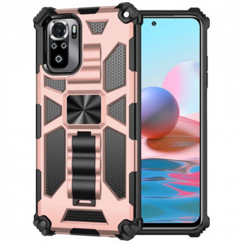 Coque Xiaomi Redmi Note 10/10S/Poco M5s Détachable avec Support Amovible