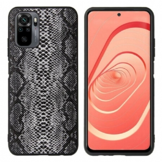 Coque Xiaomi Redmi Note 10/10S/Poco M5s Effet Peau de Serpent