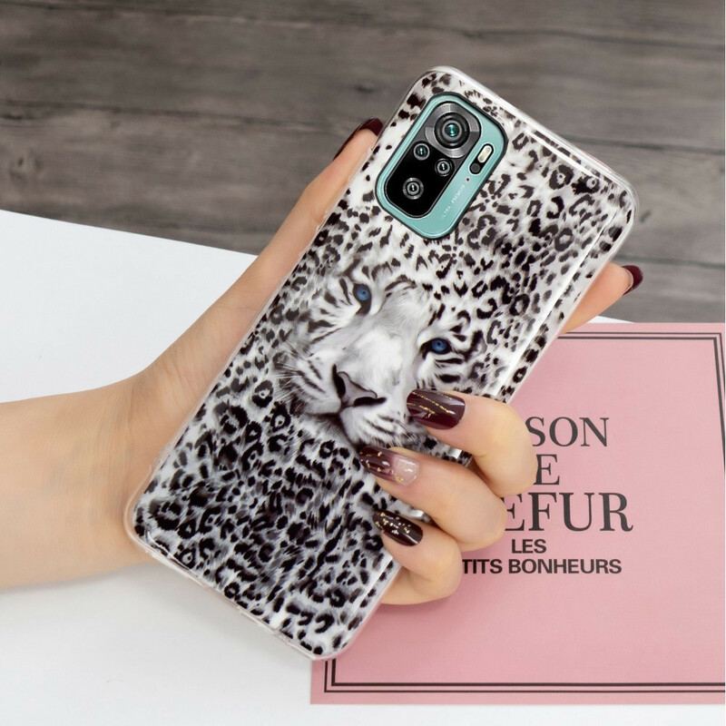 Coque Xiaomi Redmi Note 10/10S/Poco M5s Leopard Fluorescente