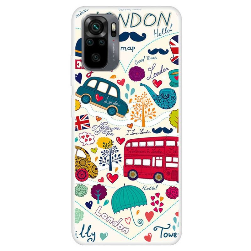 Coque Xiaomi Redmi Note 10/10S/Poco M5s London Life